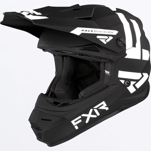 FXR Youth Legion Helmet - Black/White